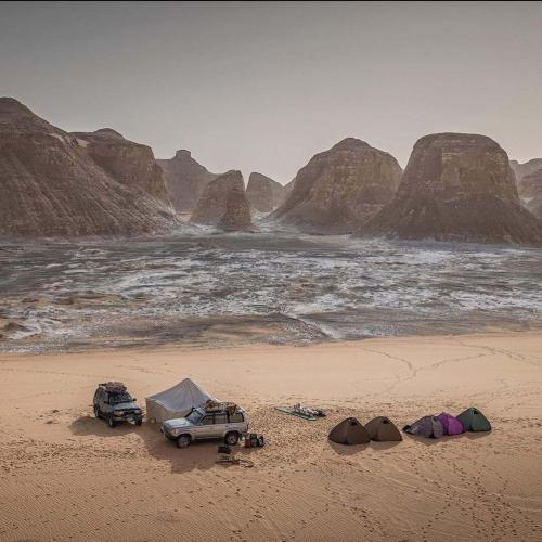 White Desert Egypt, camping, safari, Bahariya Oasis